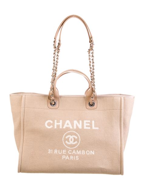 pink chanel deauville tote|chanel deauville medium tote.